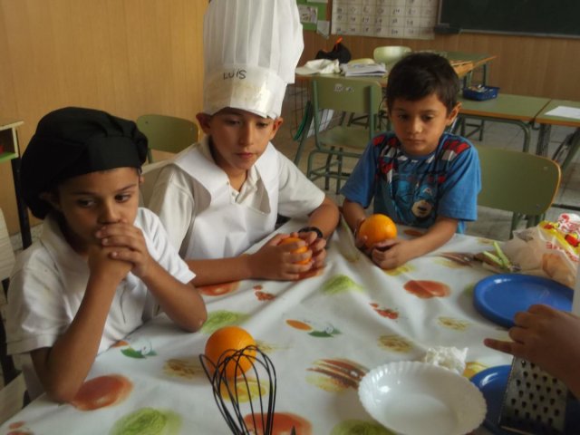 Pastelitos de naranja